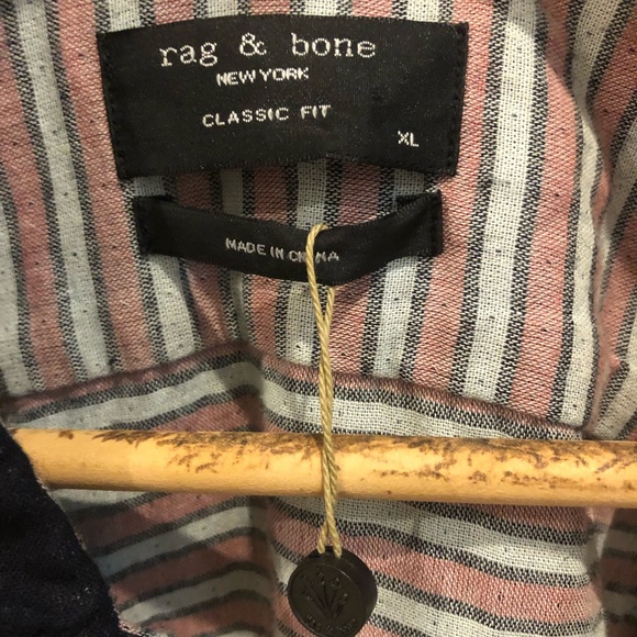 Beautiful Rag and Bone mens winter, flannel shirt. - Picture 3 of 4